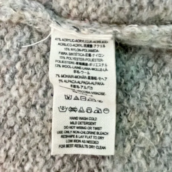 Free People Eyes on You Cardigan in Light Multi Melange XS - Picture 9 of 10